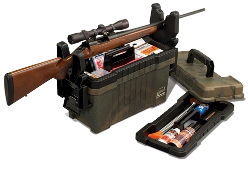 Ящик пластиковый для охотничьих принадлежностей с подставкой для чистки оружия ПЛАНО PLANO 1816-01 SHOOTERS CASE